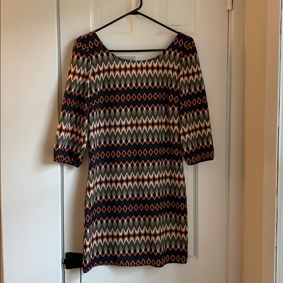 3/4 Sleeve - 100% Polyester - Party Dress - Picture 1 of 3